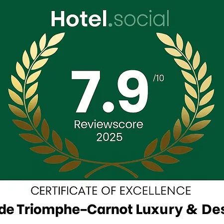 Arc De Triomphe-carnot Luxury & Design Appartamento *